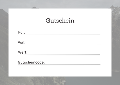 Chèque cadeau physique